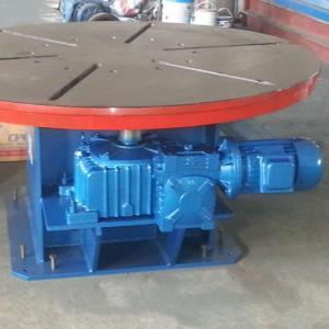 China Tank Pipe Welding Positioner Turntable High Speed Blue Auto wholesale