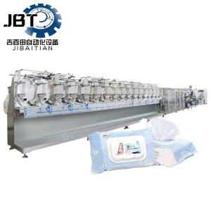China Energy Saving Eco Friendly Wet Wipes Production Line With Rotary Cutting wholesale