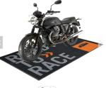 Anti Slip Motorbike Garage Workshop Or Pit Motorcycle Mat Dirt Bike Pit Mat Spin