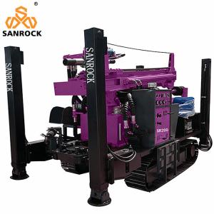 China Full Hydraulic Water Well Drilling Rig 68KW Diesel Portable Water Well Drilling Machine wholesale