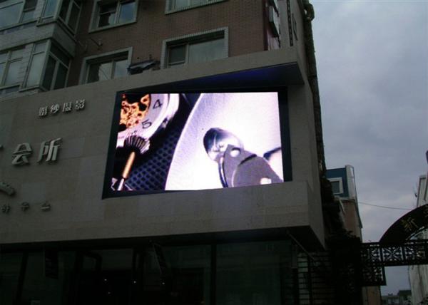 P6 Outdoor Kinglight SMD3535 ICN2037 Digital Advertising Screen Outdoor Full