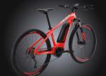 Aluminum 27.5 Electric Mountain Bike 11.6AH Black / Red Luxury Design