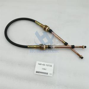 China Premium Excavator Spare Part Hose/Pipe 14X-43-13732 14X-43-13733 14X-43-13734 Cable For D65E D65P D85E Throttle Cable wholesale