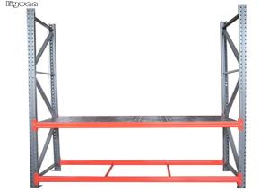 China Cold Rolled Loading Medium Duty Shelving Racking Ware House Strong Steel wholesale