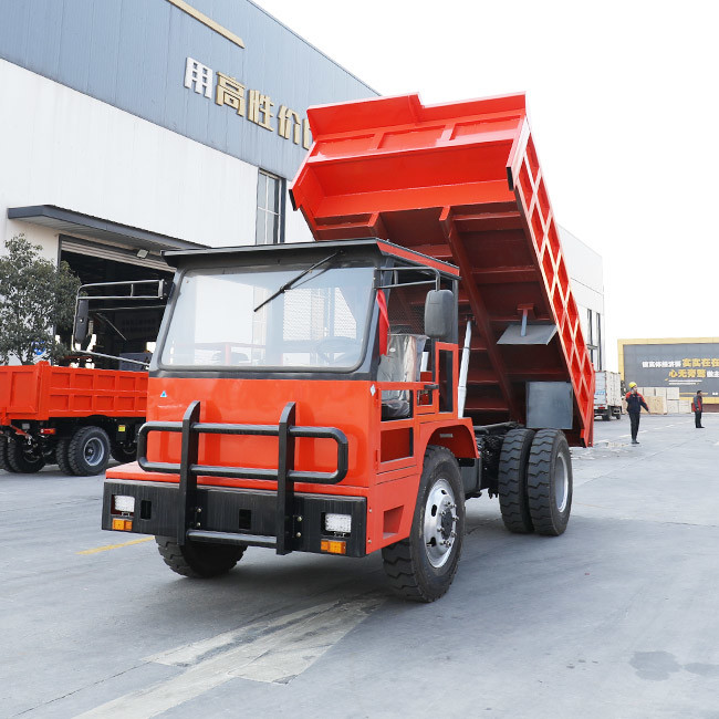 Safety Underground Tunnel 15 Ton Articulated Trucks In Mines 118KW/160HP