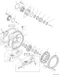 195-27-00940 195-27-00950 195-27-00920 For Komatsu Bulldozer D375A-6 Travel