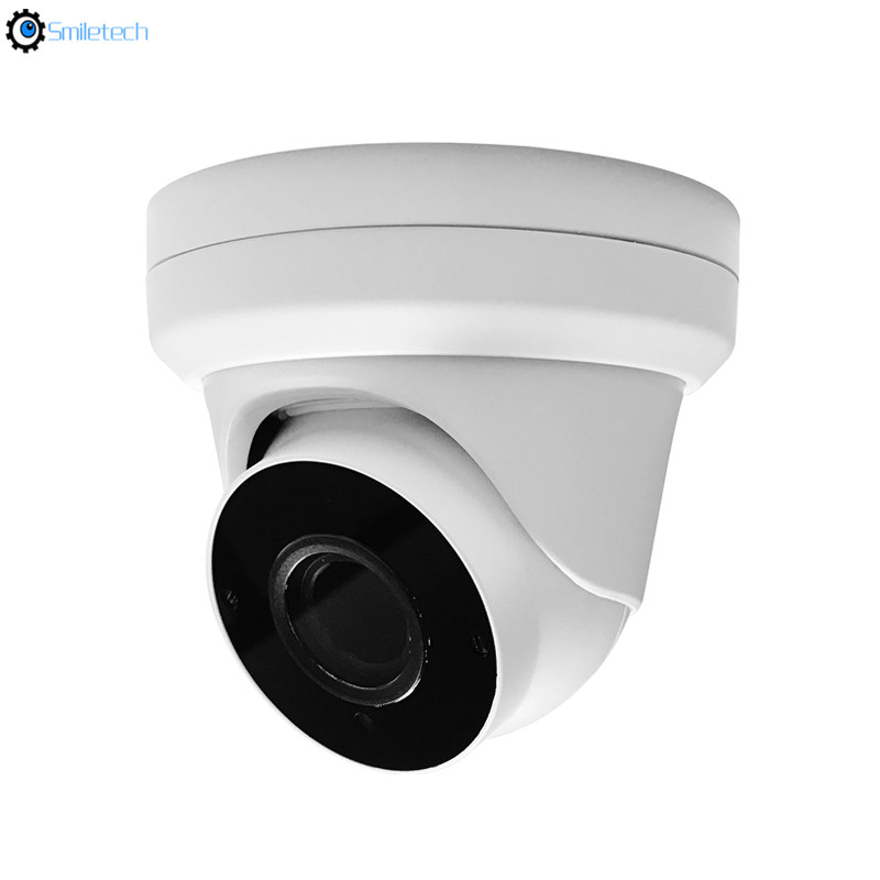 H.265 indoor network POE 5.0MP 30m IR distance 2.8-12mm motorized lens surveillance bullet camera