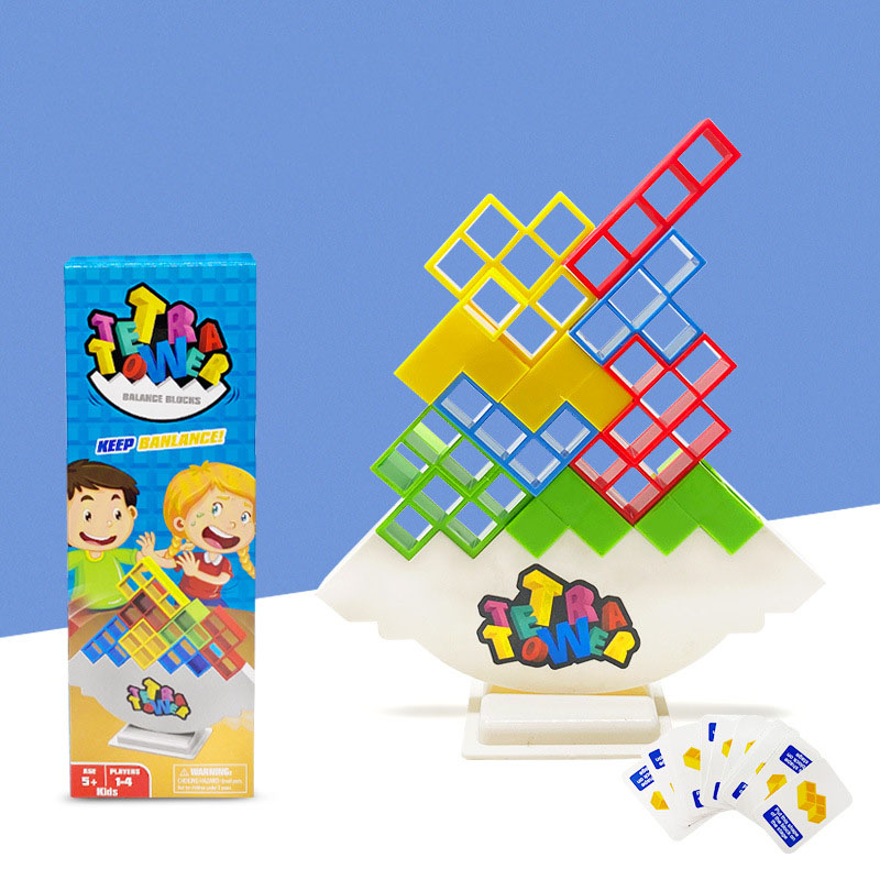 Playing Balance Game Swinging Stacking ABS Children's Concentration Tabletop Toy Pack