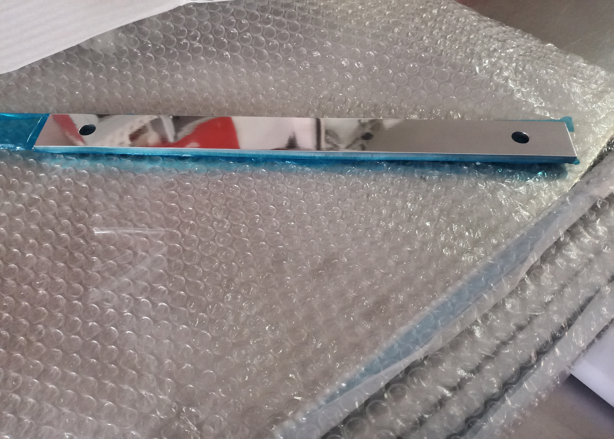 High Pressure Purging Mirror Aluminum Target Plate Steam Blowing