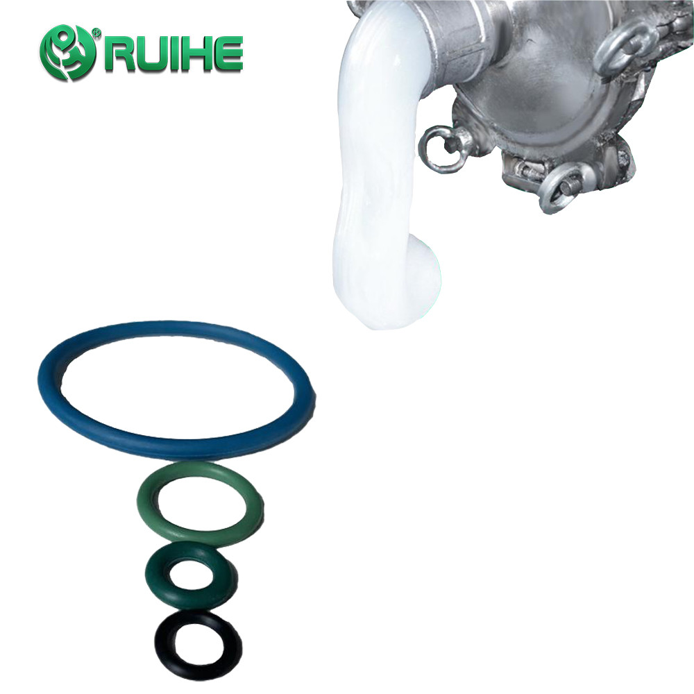 Self Exudation Oil Lubrication LSR Liquid Silicone Rubber For O Seal Ring