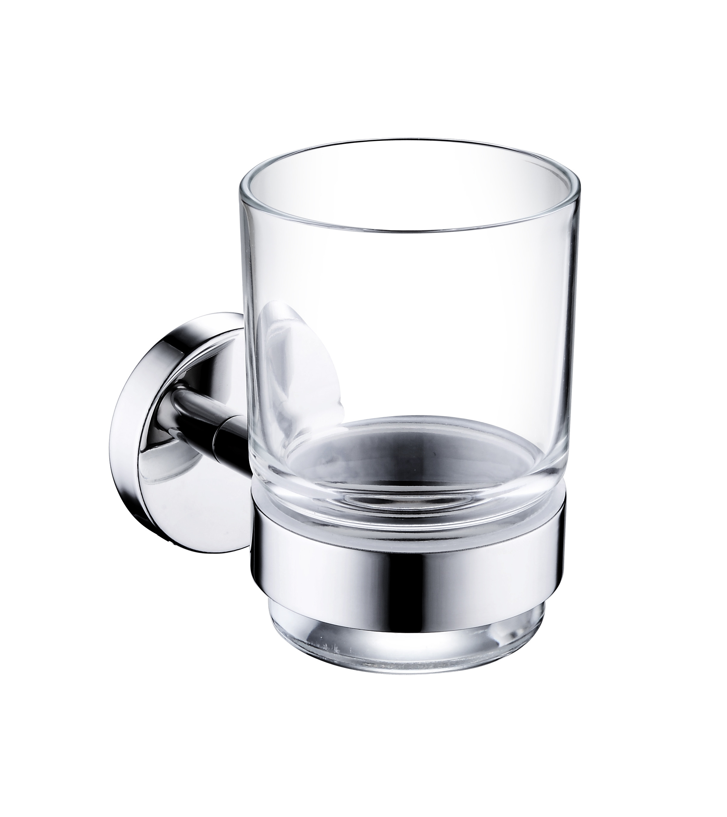 Stainless Steel Satin Finishing Wall Hanger Single Tumbler Holder Glass Toothbrush Holder