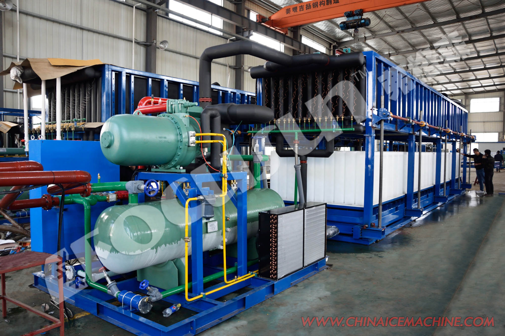 10ton Ice Storage Capacity Focusun Big Ice Block Making Machine for Hotel Industry