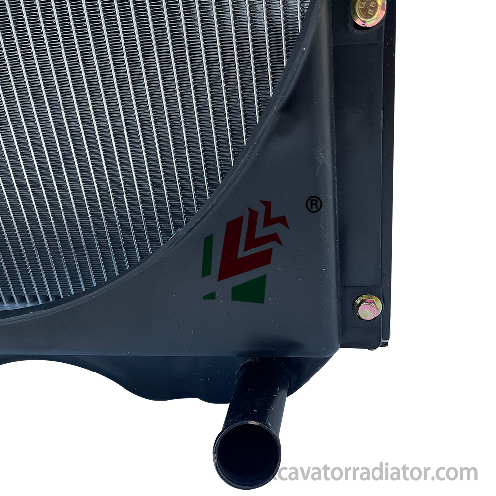 Weichai K4105ZD Upper Center Bend Lower Left Straight D Lower 45 Port Engineering Machinery Radiator Accessories