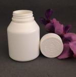 200ml HDPE Slant Shoulder Plastic Screw Top Bottles Gum Xylitol Packaging