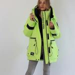 FODARLLOY winter Hot sale keep warm hooded Bright skin ladies overcoat designs