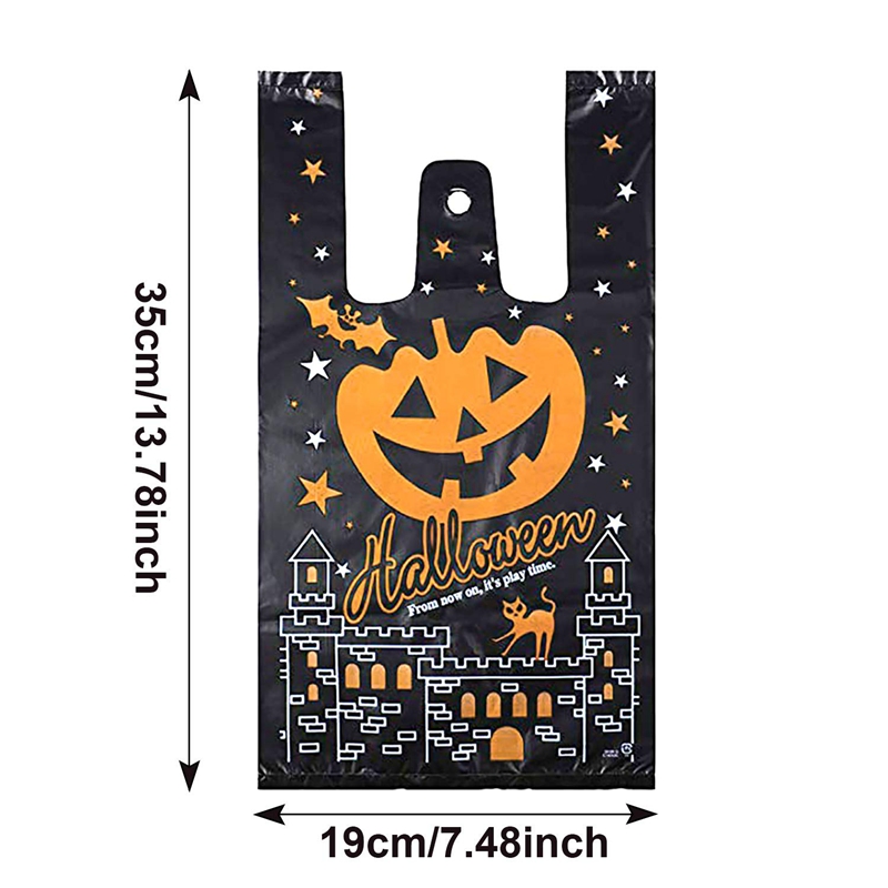 Eco Friendly Plastic Packaging Treat Bags Waterproof For Holiday Party