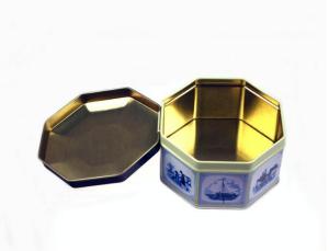 China Wholesale Cut Corner Metal Coffee Tins wholesale