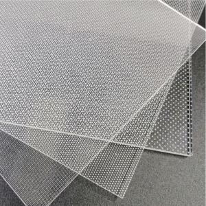China Edge Lit LGP Acrylic Panel PMMA Without Laser Dotting wholesale