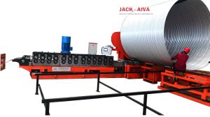 China 800mm 6000mm Corrugated Culvert Spiral Tube Machine wholesale