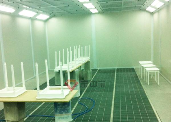 Bake Booth BZB Furniture Spray Booth Wool Painting Equipments Water Curtain