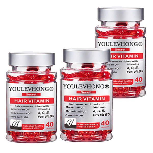 YOULEVHONG Daily Hair Vitamin Capsules With Biotin And Essential Nutrients For