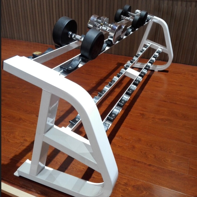 Gym Equipment Dumbbell Sets Rack Free 2 Layers Dumbbell Rack Set Rack for Sale