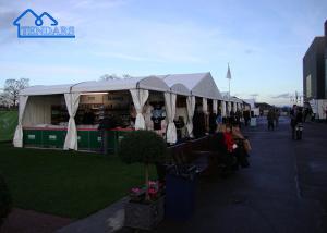 China Outdoor Large Custom Arcum Aluminum Restaurant Party Wedding Events Marquee Canopy Curved Tent wholesale
