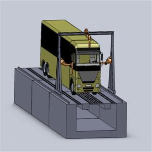 China SQ1500 Automatic Car Painting Machine For Bus Body wholesale
