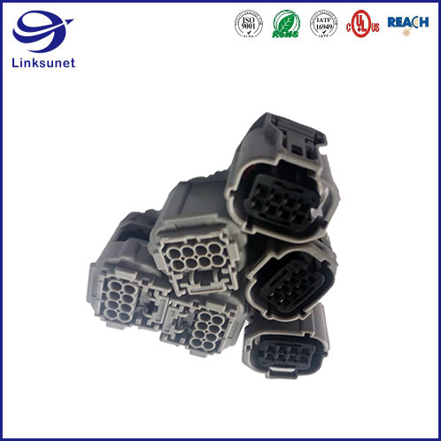 Female TS Sealed PBT 8 Pin connector for battery wiring harness