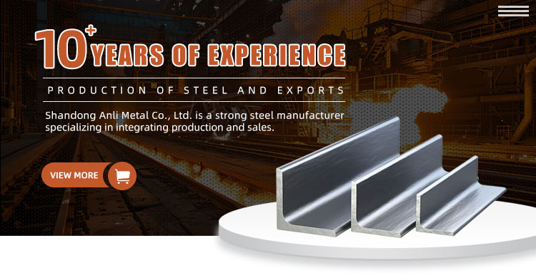 Ss400 S355 S235 Angular Steel Profiles 25*25 30*30 Ms Unequal Equal Angle Profile