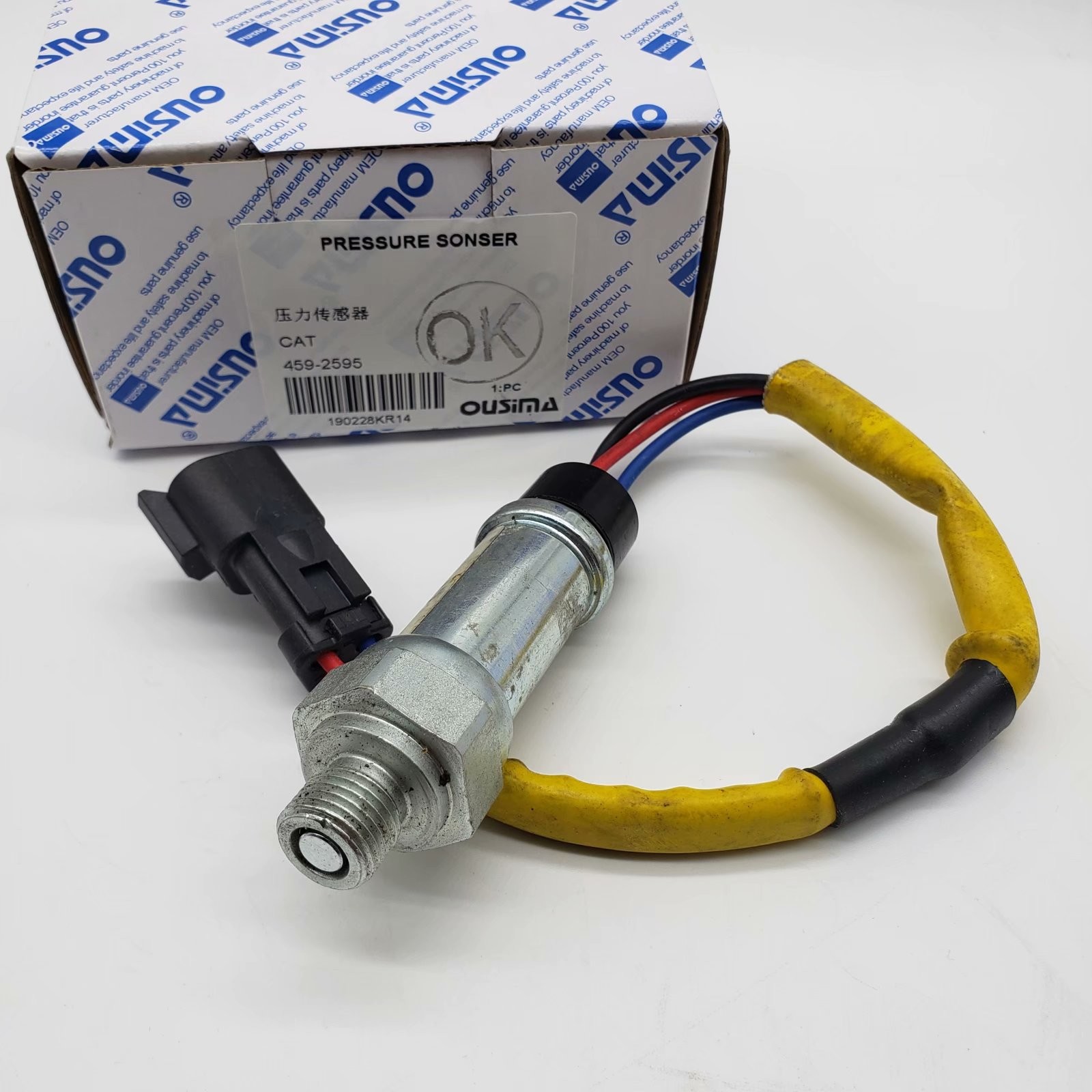 OUSIMA Excavator Parts 459-2595 For Pressure Switch 459 2595