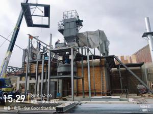 China PLC Control Sodium Silicate Drying Furnace / Sodium Silicate Manufacturing Plant wholesale