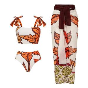 China Women's Three Piece Swimwear M Size Fashion Collection wholesale
