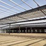PVC Window Prefab Warehouse Building Welded Steel Structure Warehouse OEM