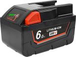 Replacement Milwaukee Slide Pack Battery 28V 6000mAh Compatible with Milwaukee