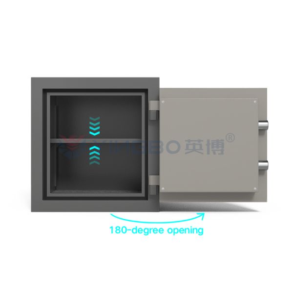 H420mm Safety Box for Documents Money Jewelry Fireproof Safe Box Solid Steel