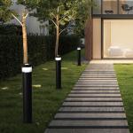 6W Outdoor Lawn Lights With Classical Round Housing 3 Years Warranty AC100-240V