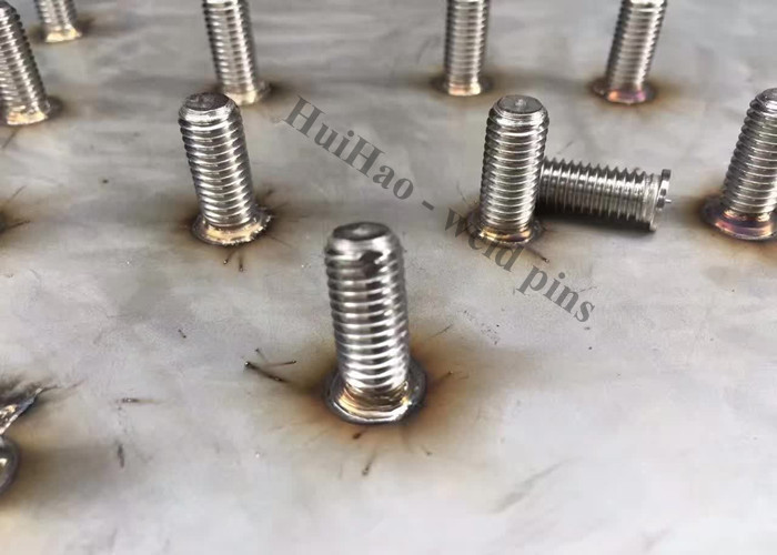 Coppered Steel Threaded Stud Welder Pins 1/4" For Capacitor Discharge Welder