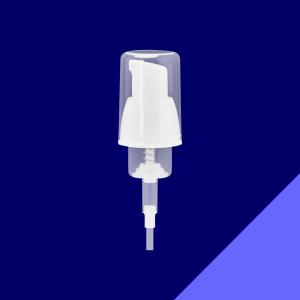 China Cosmetic Dispenser Pump Head , Natural Hand Sanitizer Pump 0.4CC Output wholesale