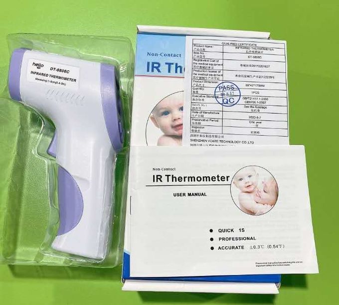 Non Contact Body Digital Infrared Forehead Thermometer IR Forehead Gun With CE Approved