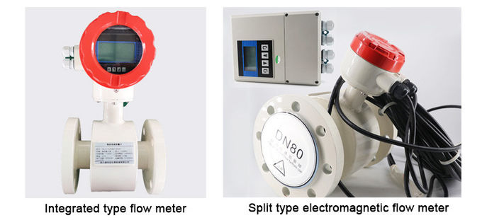 Industry 4-20mA Integrated Magnetic Flow Meter Facory With HART