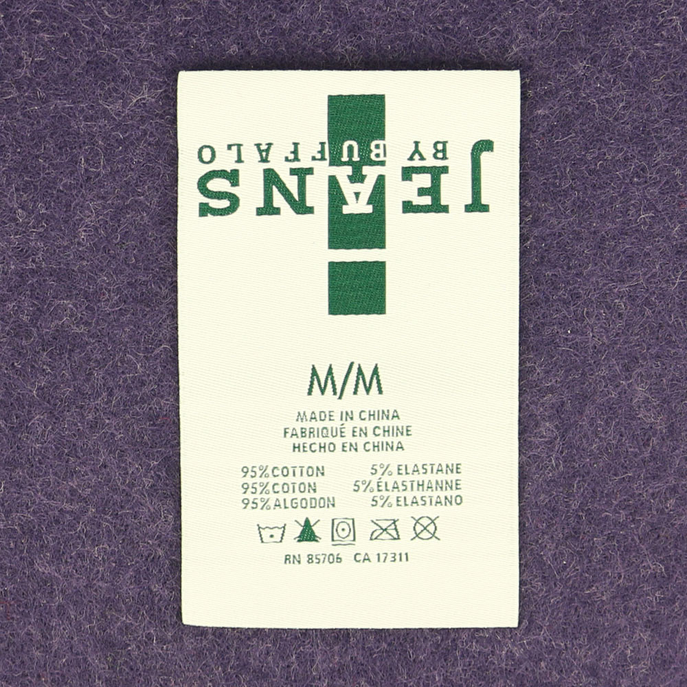 Private Name Logo Cotton Custom Clothing Labels And Tags Center Fold