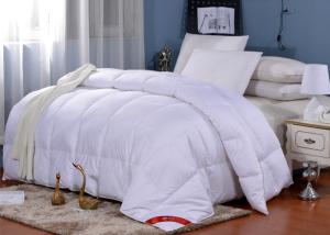 China Baffle Boxes 25% White Feather Duck Down Duvet wholesale