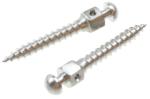 Custom 316 Stainless Steel Dental Implant Screw M0.8 Jaw Bone Fastener For Teeth