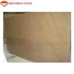 G682 Rusty Yellow Granite Stone Slabs , G682 Sunset Gold Granite Fashionable