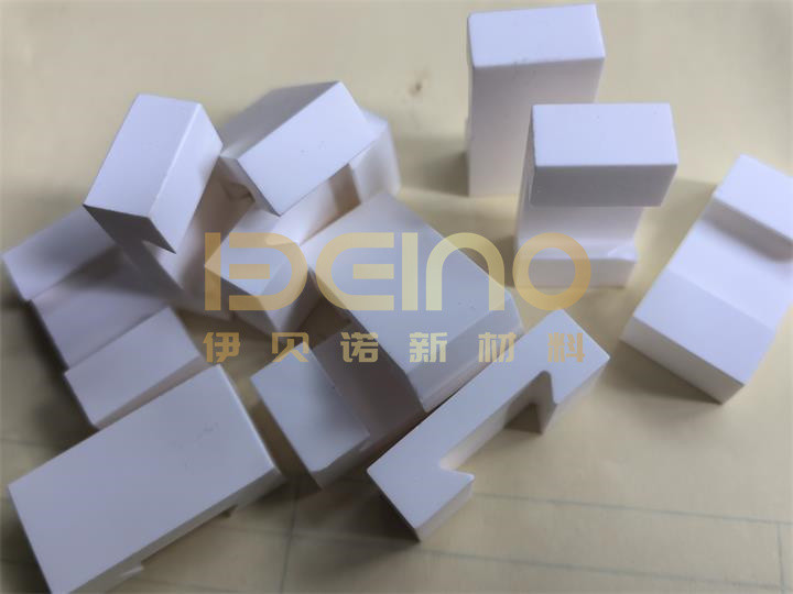Wear resistant ceramics used in fan impeller Dovetail slot type wear-resistant ceramic plate for fan impeller