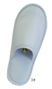 China Customized Hotel Room Slippers Disposable Hotel Slippers EVA Sole wholesale