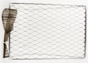 China Diamond 302 Stainless Steel Ferrule Rope Mesh Balcony Infill wholesale