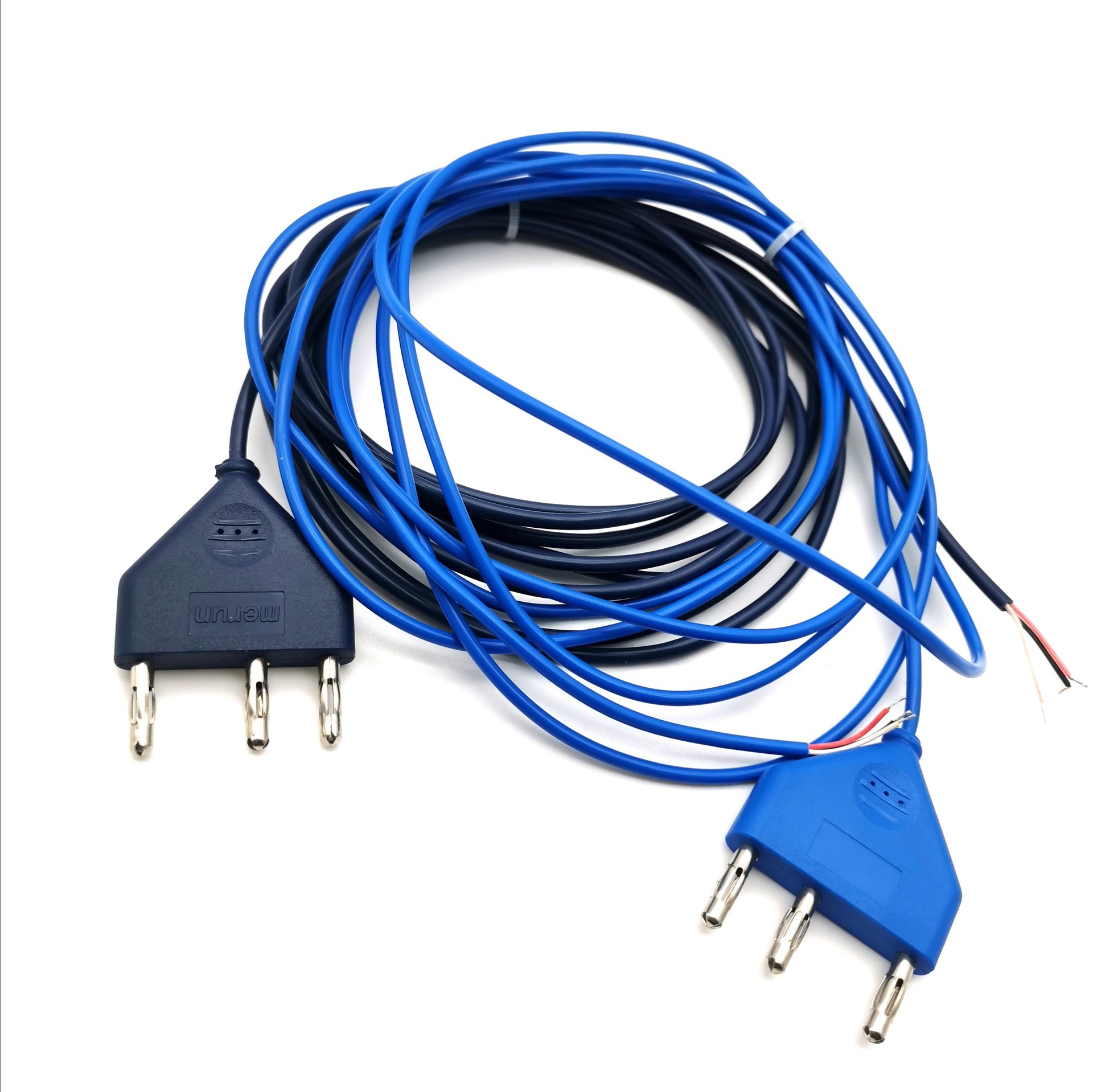 Customize High Frequency 3 Pin Plug Disposable ESU Pencil Cable Electrosurgical Pencil Wire Electric Knife Wire