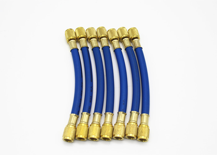 Blue Color R410a Refrigerant Hose Plus II 1/4" Heavy Duty HCA Straight